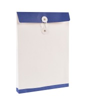 Cheap price Eco-friendly business A4 white kraft paper archive office organizer file holder